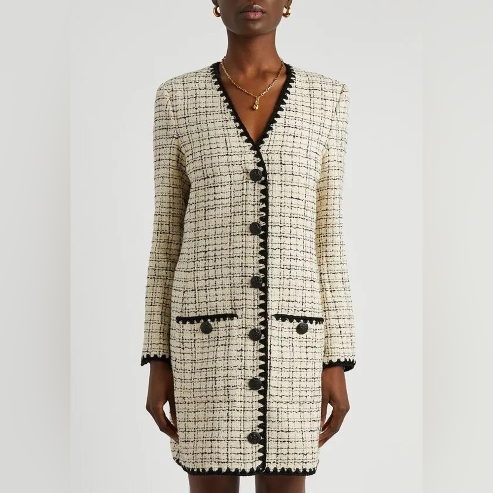 Veronica Beard Palatine Tweed Dress
